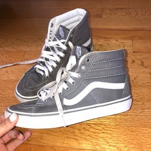 Vans Sk8-Hi Skate Shoes (Canvas)